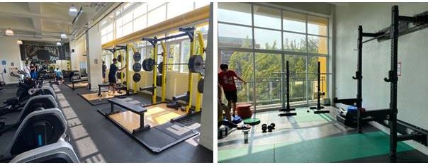 鳳山運動中心健身房 2F自由重量區