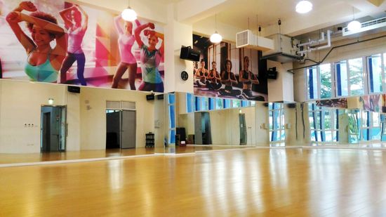 鳳山運動中心健身房 2F.3F有氧團體舞蹈教室