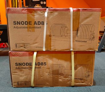 Snode AD85S可調式啞鈴 - 外包裝開箱